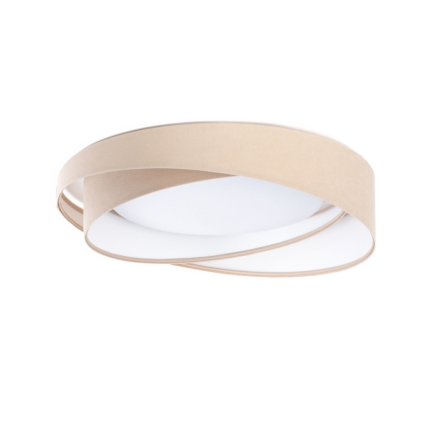 Dimmbare LED-Deckenleuchte SMART GALAXY MODERN LED/24W/230V 3000-6500K Ø 55 cm beige/weiß + Fernbedienung