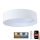 Dimmbare LED-Deckenleuchte SMART GALAXY LED/24W/230V d 45 cm 2700-6500K Wi-Fi Tuya weiß + Fernbedienung