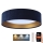 Dimmbare LED-Deckenleuchte SMART GALAXY LED/36W/230V d 55 cm 2700-6500K Wi-Fi Tuya blau/golden +Fernbedienung