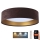 Dimmbare LED-Deckenleuchte SMART GALAXY LED/36W/230V d 55 cm 2700-6500K Wi-Fi Tuya braun/golden + Fernbedienung