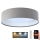 Dimmbare LED-Deckenleuchte SMART GALAXY LED/36W/230V d 55 cm 2700-6500K Wi-Fi Tuya grau/weiß + Fernbedienung