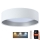 Dimmbare LED-Deckenleuchte SMART GALAXY LED/36W/230V d 55 cm 2700-6500K Wi-Fi Tuya weiß/silbern+ Fernbedienung