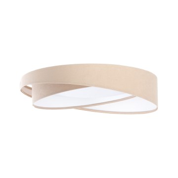 Dimmbare LED-Deckenleuchte SMART GALAXY MODERN LED/24W/230V 3000-6500K Ø 55 cm beige/weiß + Fernbedienung