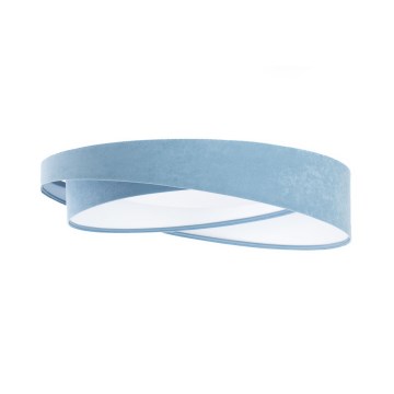 Dimmbare LED-Deckenleuchte SMART GALAXY MODERN LED/24W/230V 3000-6500K Ø 55 cm blau + Fernbedienung