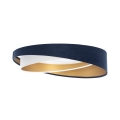 Dimmbare LED-Deckenleuchte SMART GALAXY MODERN LED/24W/230V 3000-6500K Ø 55 cm blau/weiß/gold + Fernbedienung