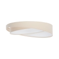 Dimmbare LED-Deckenleuchte SMART GALAXY MODERN LED/24W/230V 3000-6500K Ø 55 cm creme/weiß + Fernbedienung