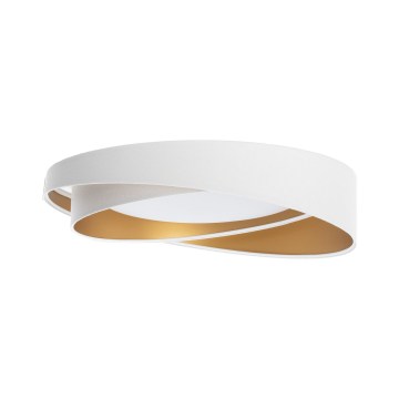 Dimmbare LED-Deckenleuchte SMART GALAXY MODERN LED/24W/230V 3000–6500K Ø 55 cm weiß/gold + Fernbedienung