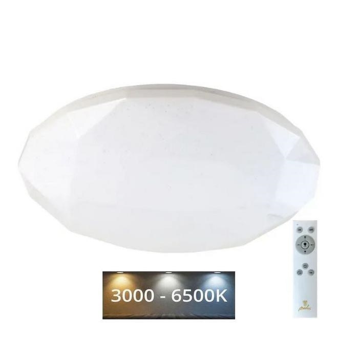 Dimmbare LED-Deckenleuchte STAR LED/60W/230V 3000-6500K + Fernbedienung