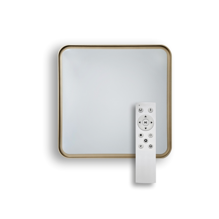 Dimmbare LED-Deckenleuchte UNA LED/60W/230V 2700-6500K 50x50 cm + Fernbedienung