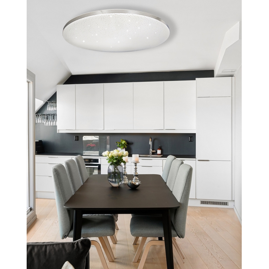 Dimmbare LED-Deckenleuchte VENTA LED/60W/230V 2700-6500K d 58 cm + Fernbedienung