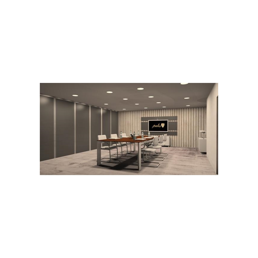 Dimmbare LED-Einbauleuchte/12W/230V 3000-6500K Wi-Fi Tuya