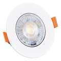 Dimmbare LED-Einbauleuchte ZITA LED/3/5/7W/230V 3000/4000/6000K d 9 cm weiß
