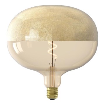 Dimmbare LED-Filament-Glühbirne mit Kappe E27/4W/230V 1800K goldfarben CRI 90