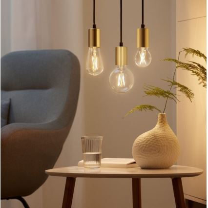 Dimmbare LED Glühbirne FILAMENT A60 E27/6,7W/230V 2700-6500K CRI 90 Wi-Fi - WiZ