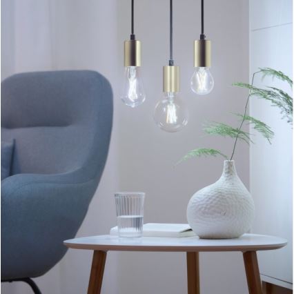 Dimmbare LED Glühbirne FILAMENT A60 E27/6,7W/230V 2700-6500K CRI 90 Wi-Fi - WiZ