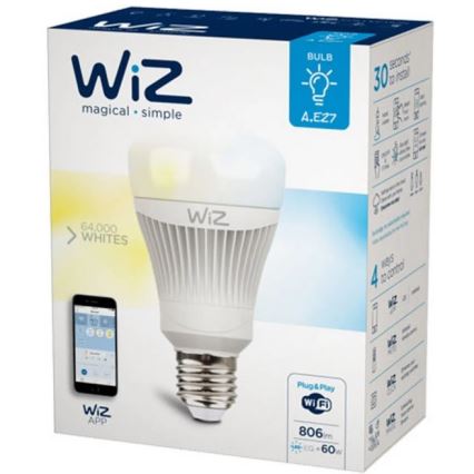 Dimmbare LED-Glühbirne E27/11,5W/230V 2700-6500K Wi-Fi – WiZ