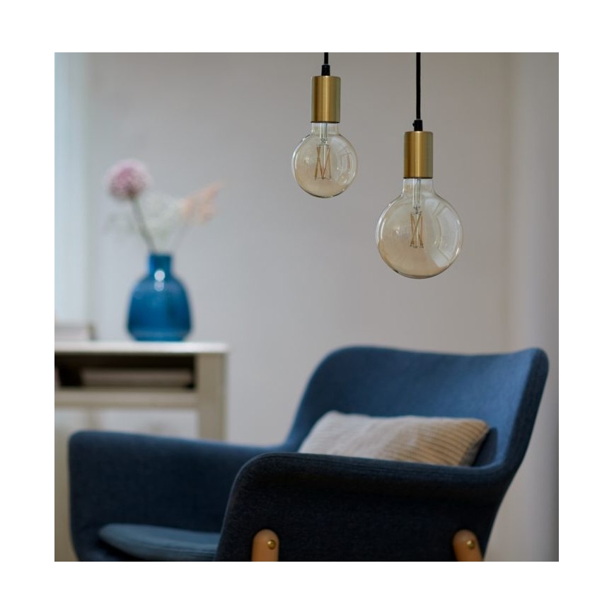 Dimmbare LED Glühbirne FILAMENT G95 E27/6,7W/230V 2700-6500K CRI 90 Wi-Fi - WiZ