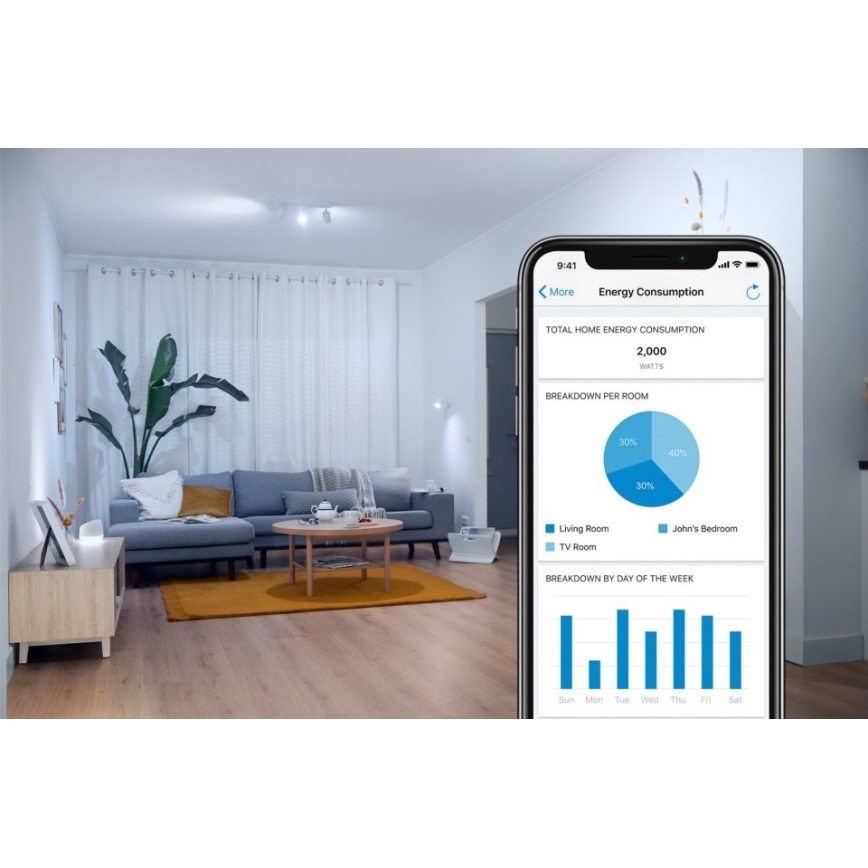 Dimmbare LED Glühbirne FILAMENT G95 E27/6,7W/230V 2700-6500K CRI 90 Wi-Fi - WiZ