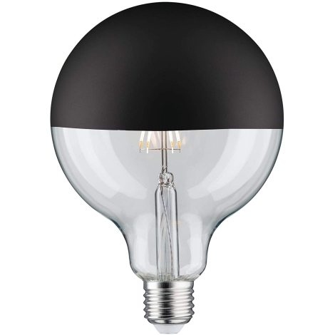 28679 Paulmann spiegelnder, E27/6,5W/230V Abdeckung – mit sphärischer LED-Glühbirne | Dimmbare Beleu