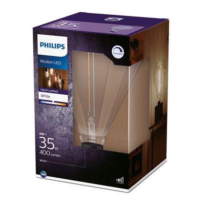 Dimmbare LED-Glühbirne Philips E27/4W/230V 3000K