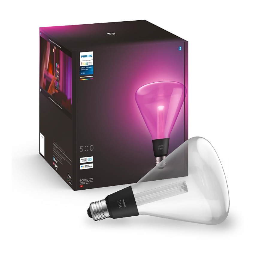 Dimmbare LED-Glühbirne Philips Hue Weiß und Farben-Ambiente E27/6,5W/230V 2000-6500K