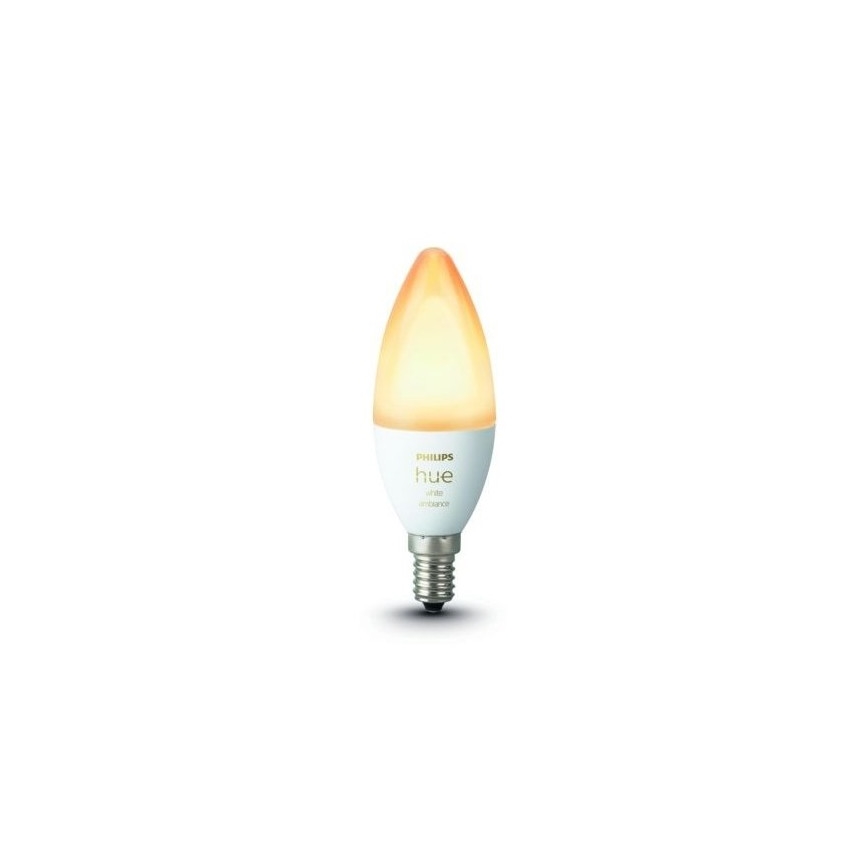 Dimmbare LED Glühbirne Philips Hue WHITE AMBIANCE B39 E14/5,2W/230V 2200K - 6500K