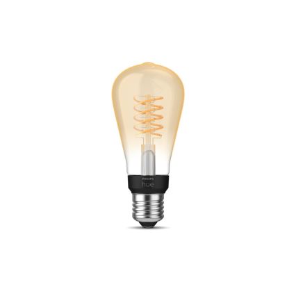 Dimmbare LED-Glühbirne Philips Hue WHITE FILAMENT ST64 E27/7W/230V 2100K