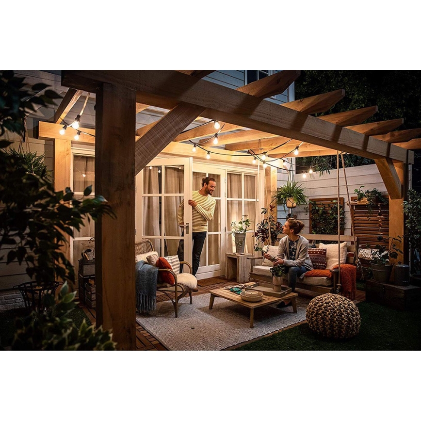 Dimmbare LED-Glühbirne Philips ST64 E27/7,2W/230V 2200K