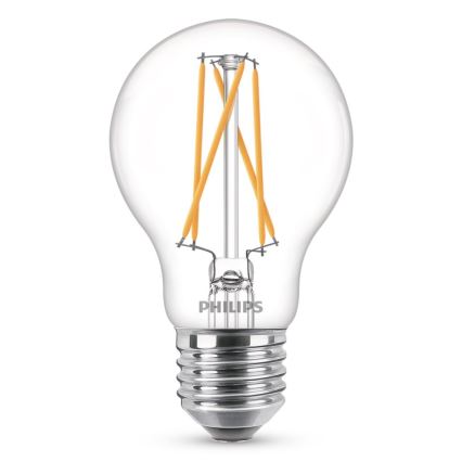Dimmbare LED-Glühbirne Philips Warmes Licht E27/7W/230V 2200-2700K CRI 90