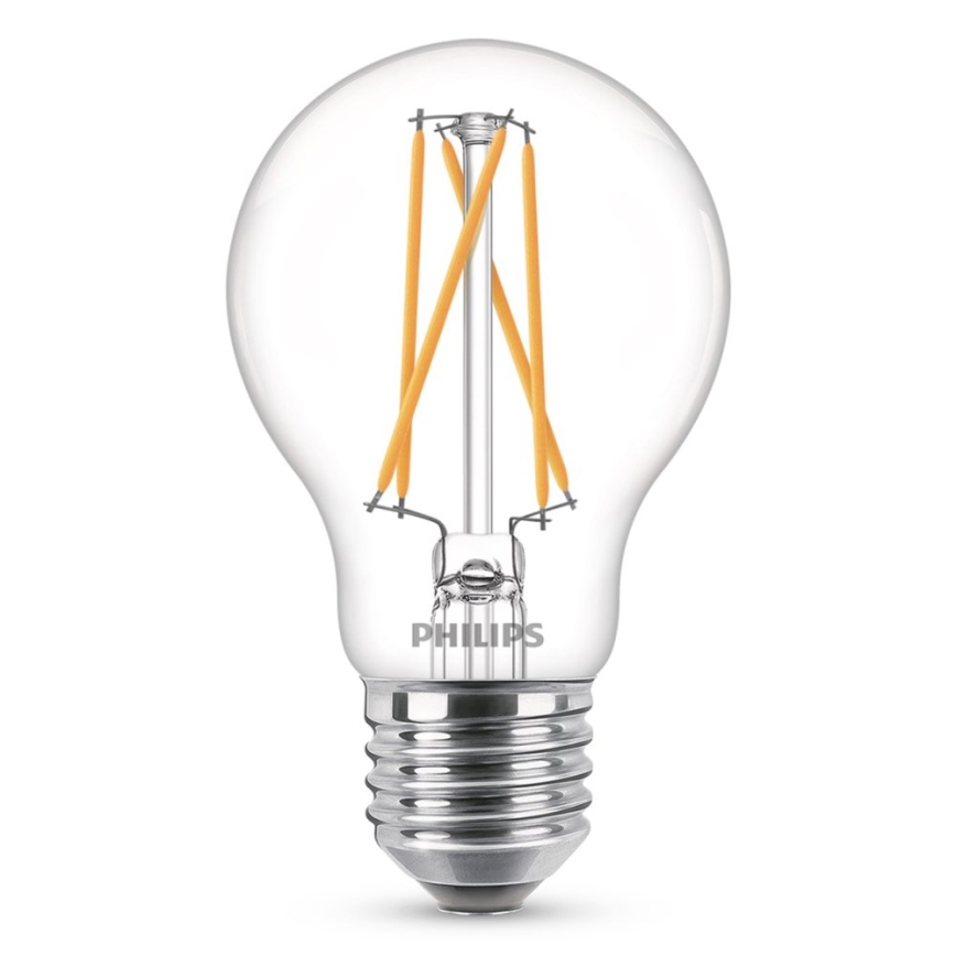 Dimmbare LED-Glühbirne Philips Warmes Licht E27/7W/230V 2200-2700K CRI 90
