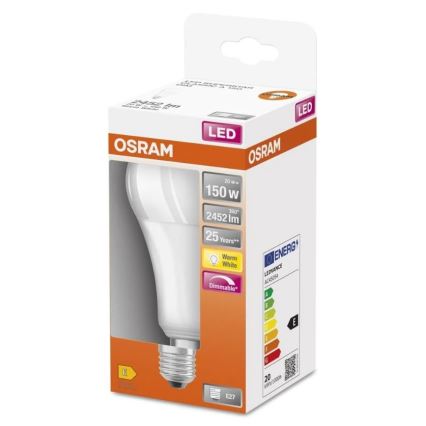 Dimmbare LED-Glühbirne SUPERSTAR E27/20W/230V 2700K - Osram