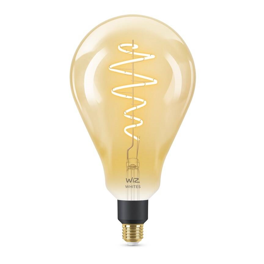 Dimmbare LED Glühbirne VINTAGE FILAMENT PS160 E27/6,5W/230V 2000-5000K CRI 90 Wi-Fi -WiZ