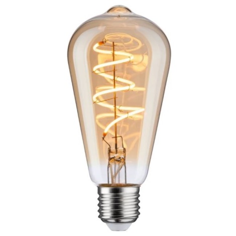 Dimmbare LED-Glühbirne VINTAGE ST64 E27/5W/230V 1800K - Paulmann 28953
