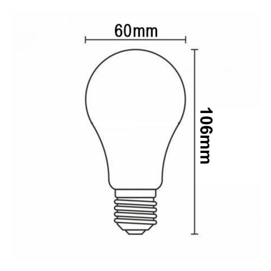 Dimmbare LED-Glühlampe FILAMENT A60 E27/11W/230V 4000K