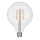 Dimmbare LED-Glühlampe FILAMENT G125 E27/11W/230V 3000K