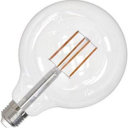 Dimmbare LED-Glühlampe FILAMENT G125 E27/11W/230V 4000K