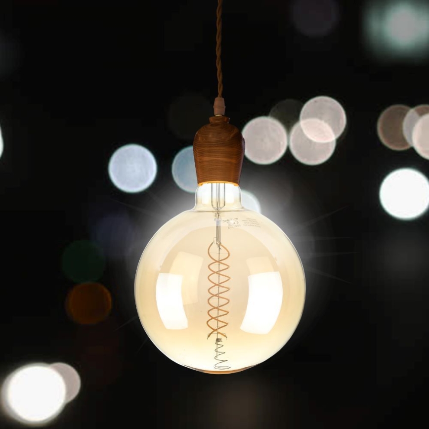 Dimmbare LED-Glühlampe FILAMENT G200 E27/8W/230V 1800K