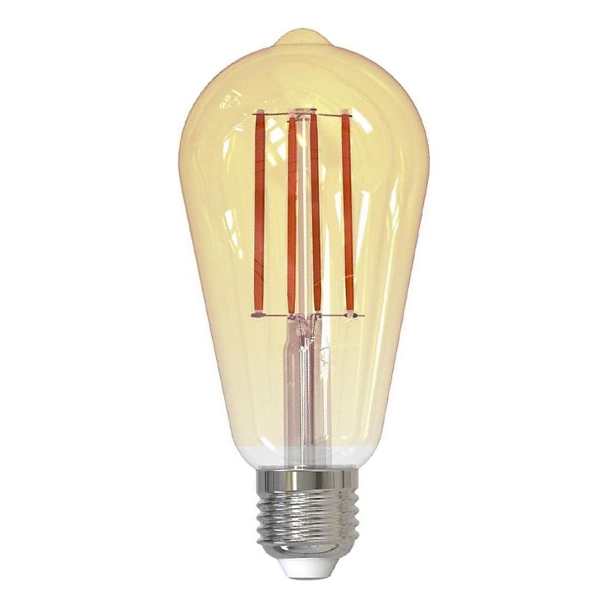 Dimmbare LED-Glühlampe FILAMENT VINTAGE ST64 E27/12W/230V 2000K