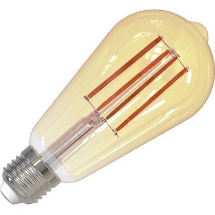 Dimmbare LED-Glühlampe FILAMENT VINTAGE ST64 E27/12W/230V 2000K
