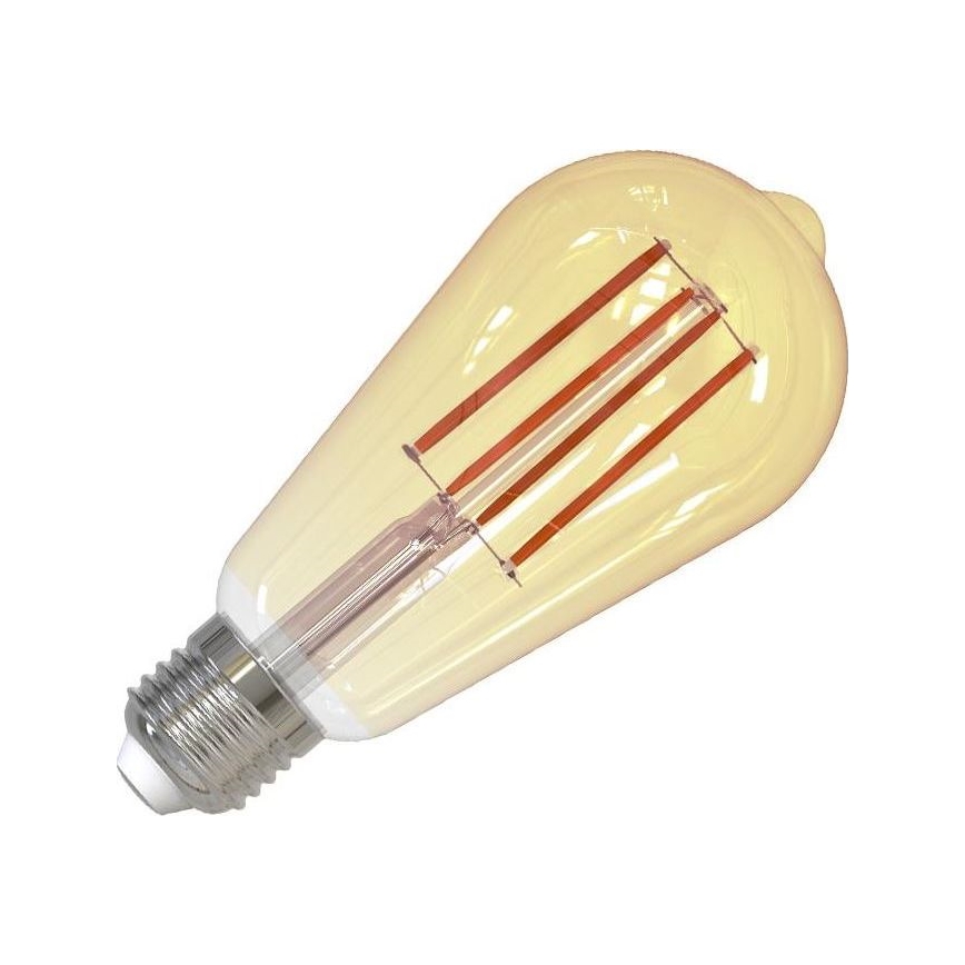 Dimmbare LED-Glühlampe FILAMENT VINTAGE ST64 E27/12W/230V 2000K