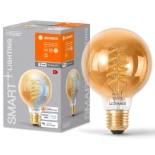Dimmbare LED-Glühlampe SMART+ FILAMENT GLOBE G80 E27/8W/230V 2200-5000K Wi-Fi - Ledvance