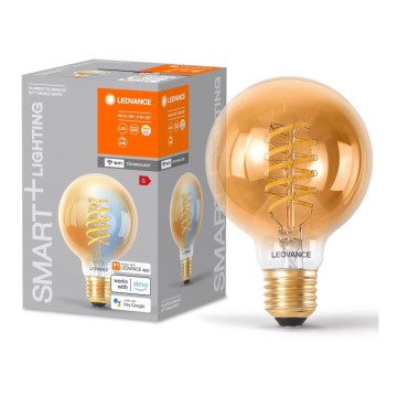 Dimmbare LED-Glühlampe SMART+ FILAMENT GLOBE G80 E27/8W/230V 2200-5000K Wi-Fi - Ledvance