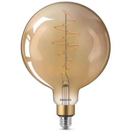 Dimmbare LED-Glühlampe VINTAGE Philips G200 E27/7W/230V 2000K