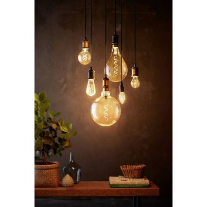 Dimmbare LED-Glühlampe VINTAGE Philips G200 E27/7W/230V 2000K