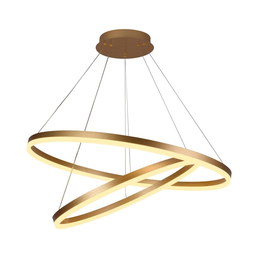 Dimmbare LED-Hängeleuchte an Schnur LED/100W/230V 3000-6500K + Fernbedienung