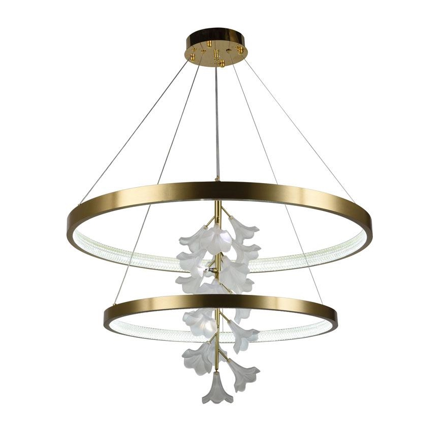 Dimmbare LED-Hängeleuchte an Schnur LED/100W/230V 3000-6500K + Fernbedienung