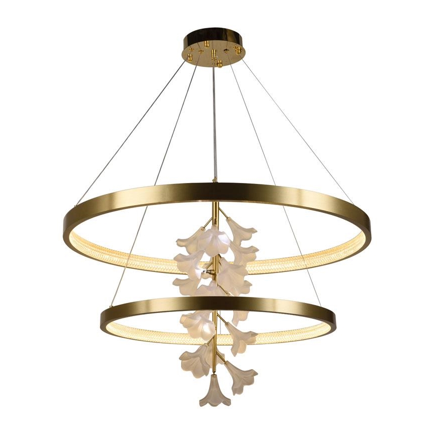 Dimmbare LED-Hängeleuchte an Schnur LED/100W/230V 3000-6500K + Fernbedienung