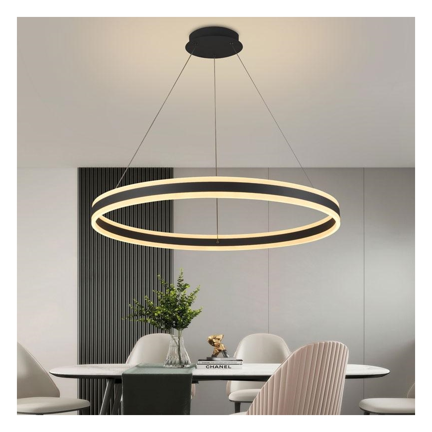 Dimmbare LED-Hängeleuchte an Schnur LED/110W/230V 3000-6500K + Fernbedienung