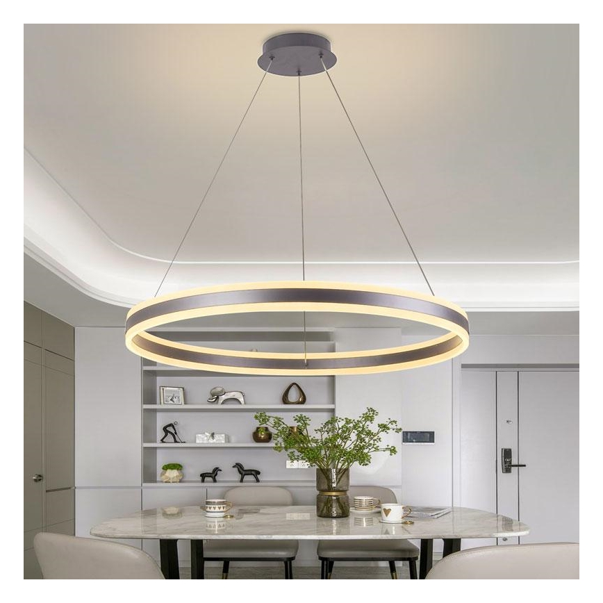 Dimmbare LED-Hängeleuchte an Schnur LED/110W/230V 3000-6500K + Fernbedienung