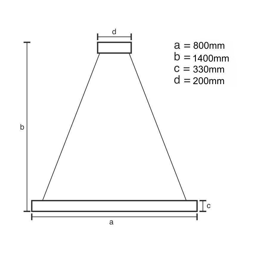 Dimmbarer LED-Kristallkronleuchter an Schnur LED/110W/230V 3000-6500K golden + Fernbedienung